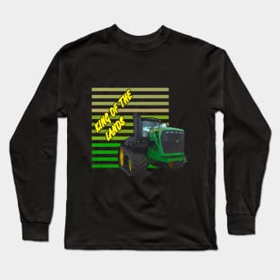 King of the lands retro - american tractor Long Sleeve T-Shirt